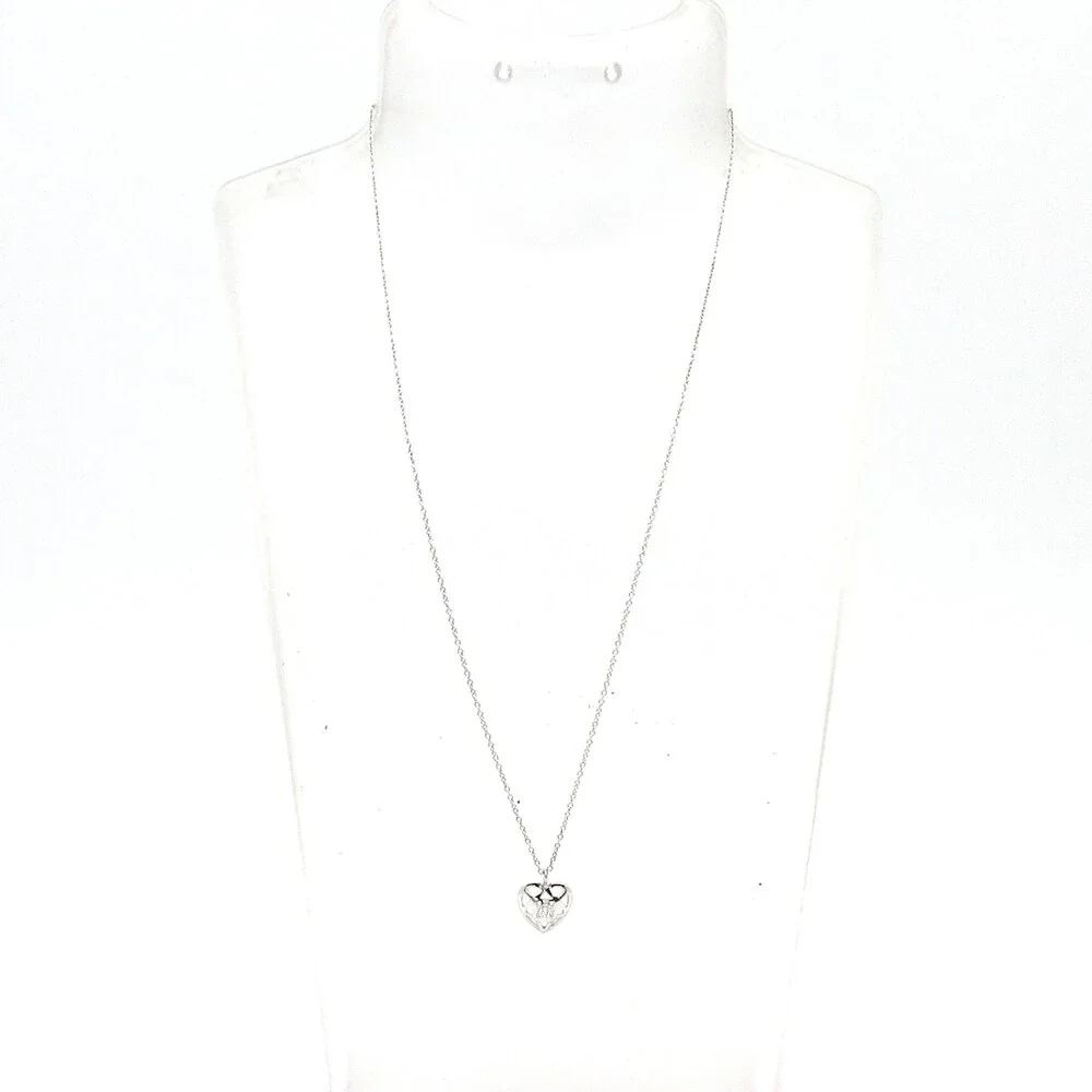 Tiffany & Co. Necklace 18K White Gold Diamond